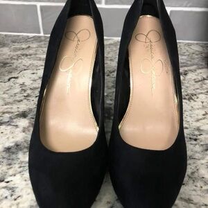 Jessica Simpson Black Heels Classic Pumps
